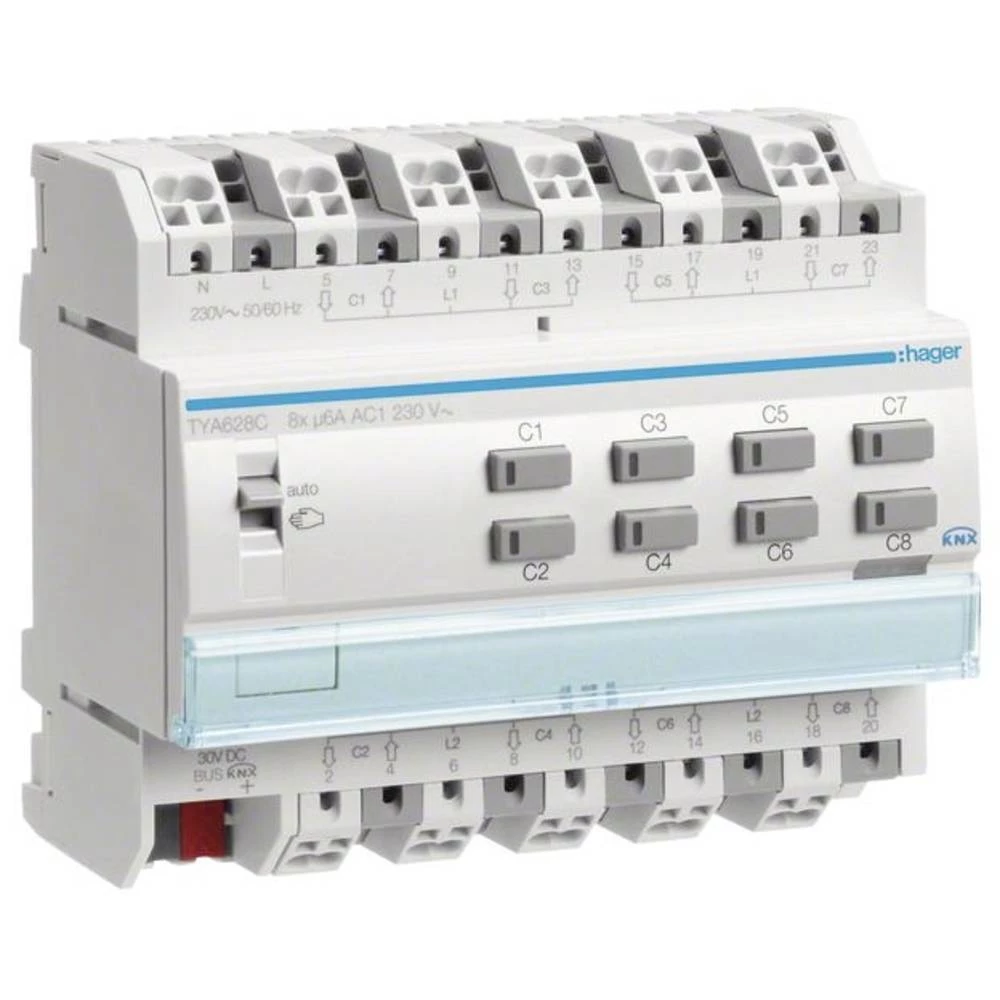 Hager TYA628C upravljanje roletama TYA628C slika