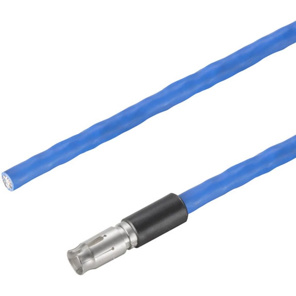 Podatkovni utični konektor za senzor/aktivator, konfekcioniran Ravni muški konektor 1 m Broj polova: 8 Weidmüller 2003820100 HDC slika