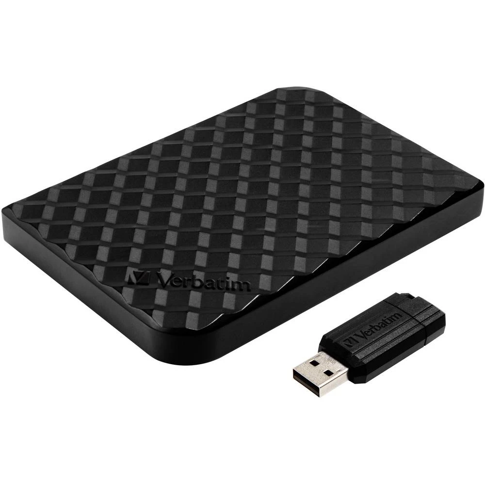 Vanjski tvrdi disk 6,35 cm (2,5 inča) 1.5 TB Verbatim Store N Go Portable + USB-Stick Crna USB 3.0 slika