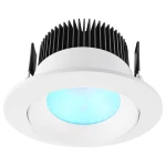 Deko Light 565245 COB LED ugradna svjetiljka  Energetska učinkovitost 2021: G (A - G)  LED fiksno ugrađena 16 W sivo-bijela (RAL 9002)