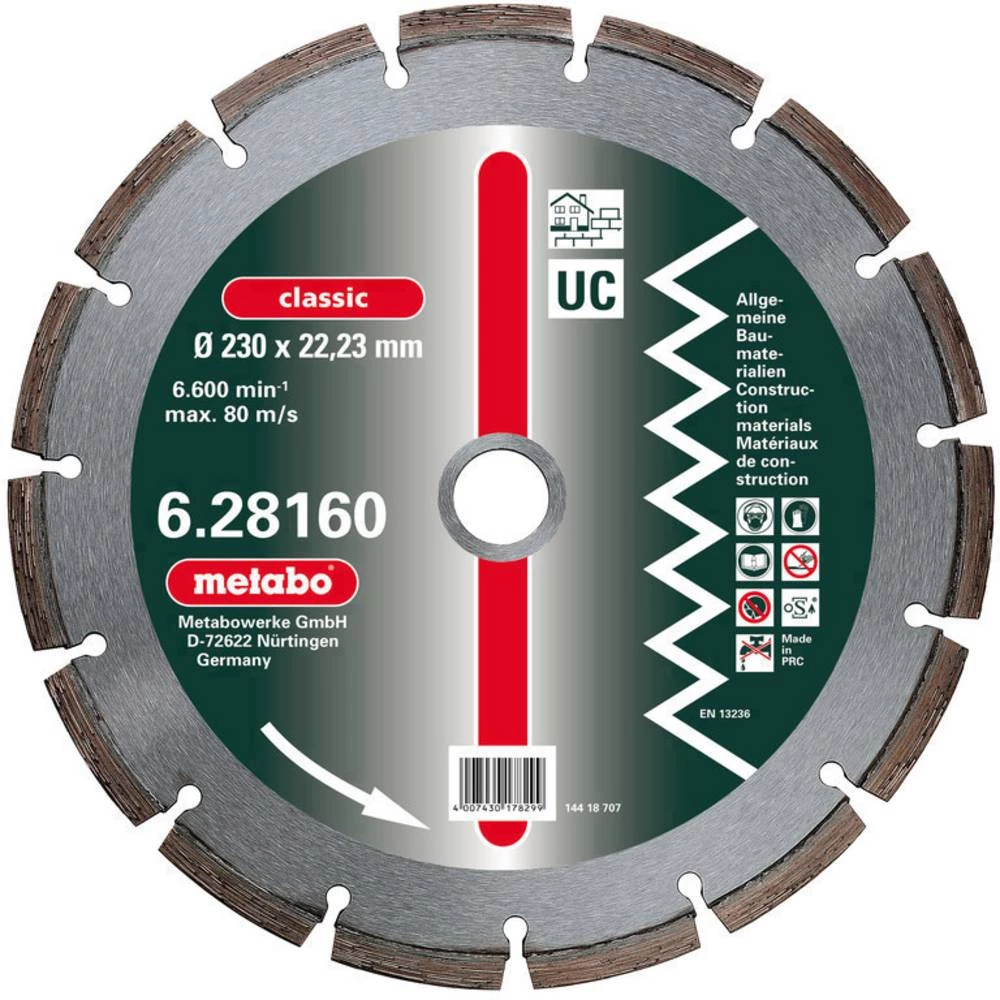 Metabo 628156000 promjer 115 mm 1 ST slika
