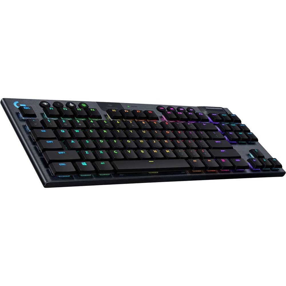 Logitech Gaming G915 bežično igraća tipkovnica US-engleski, qwerty crna slika