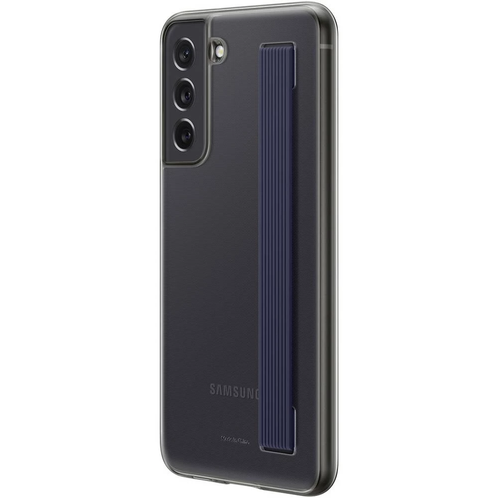 Samsung Slim Strap Cover stražnji poklopac za mobilni telefon Samsung Galaxy S21 FE 5G crna slika