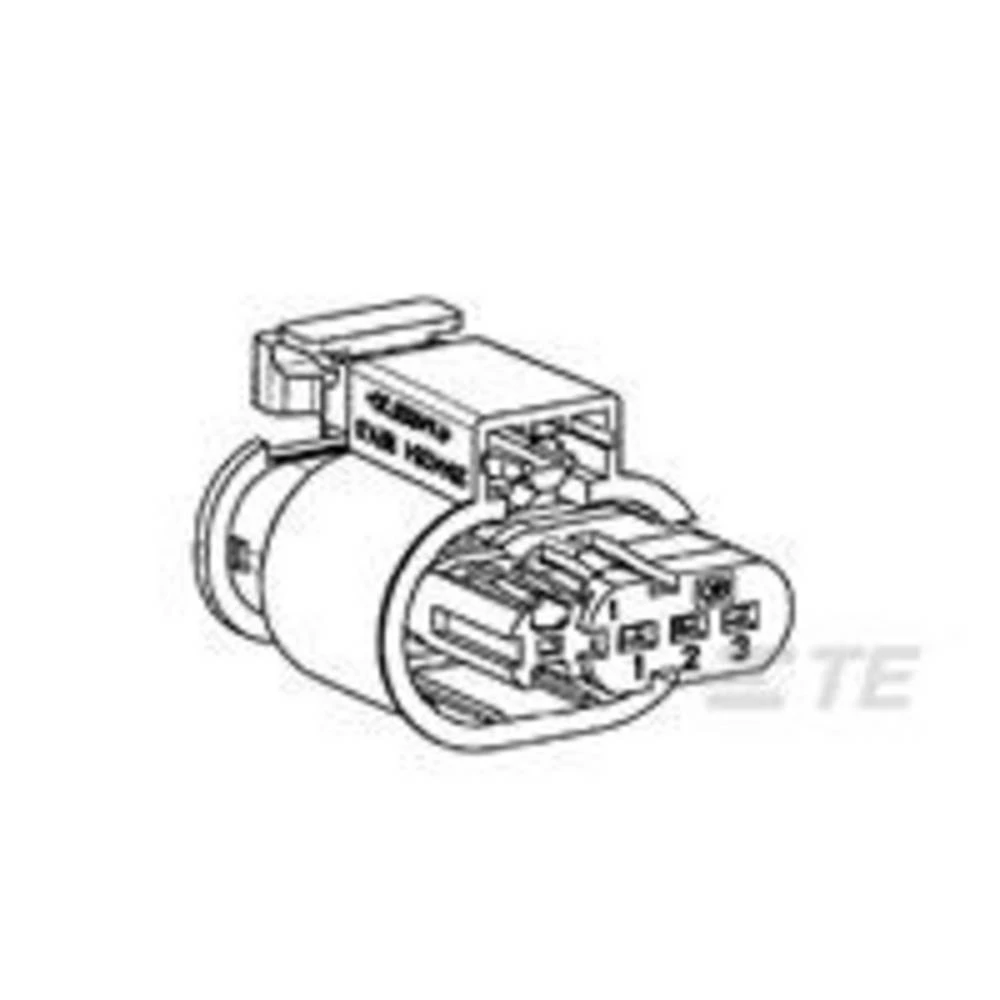 TE Connectivity Seal Sensor Connectors - ConnectorsSeal Sensor Connectors - Connectors 284425-1 AMP slika