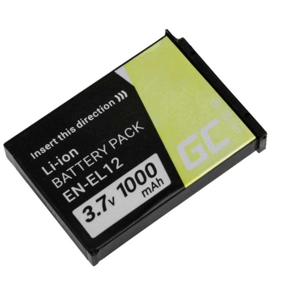Green Cell  kamera-akumulator Zamjenjuje originalnu akU. bateriju EN-EL12 3.7 V 1000 mAh slika