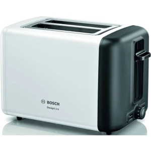 Bosch Haushalt TAT3P421DE toster sa ugrađenim grijačem bijela, šljunčano-siva slika