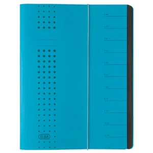 Elba Uredski materijal chic Plava boja DIN A4 Karton Broj pretinaca: 12 400001035 slika