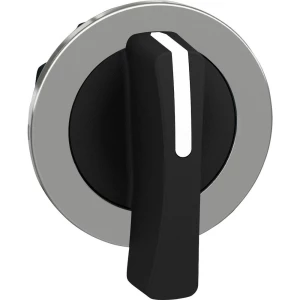 Schneider Electric ZB4FJ3 prednji element za biračku sklopku plosnat (Ø) 30.5 mm  krom boja, crna 1 St. slika