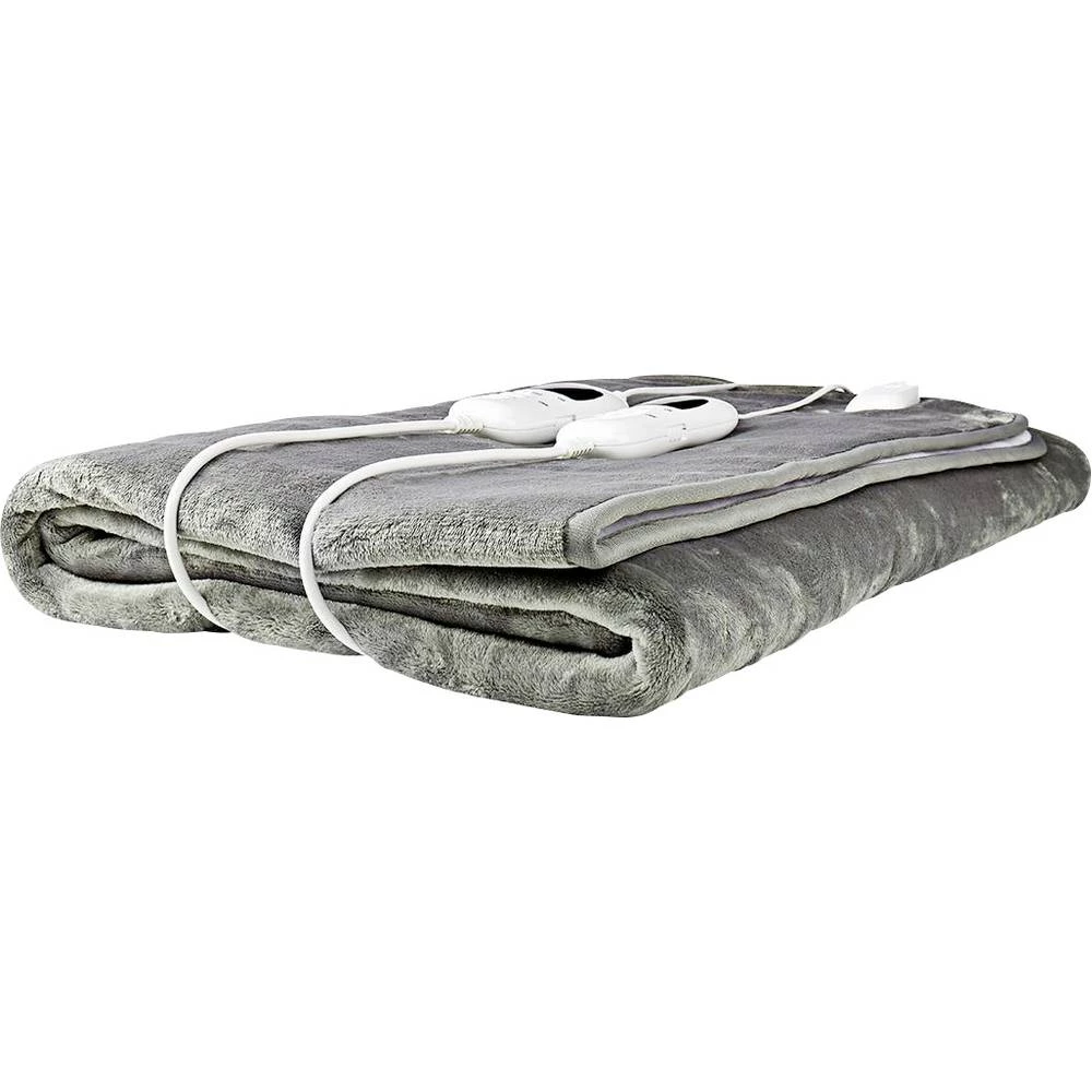 Nedis PEBL130CWT2 grijaća deka 120 W siva, bijela slika