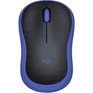 Logitech M185 Bežični miš Optički Plava boja slika