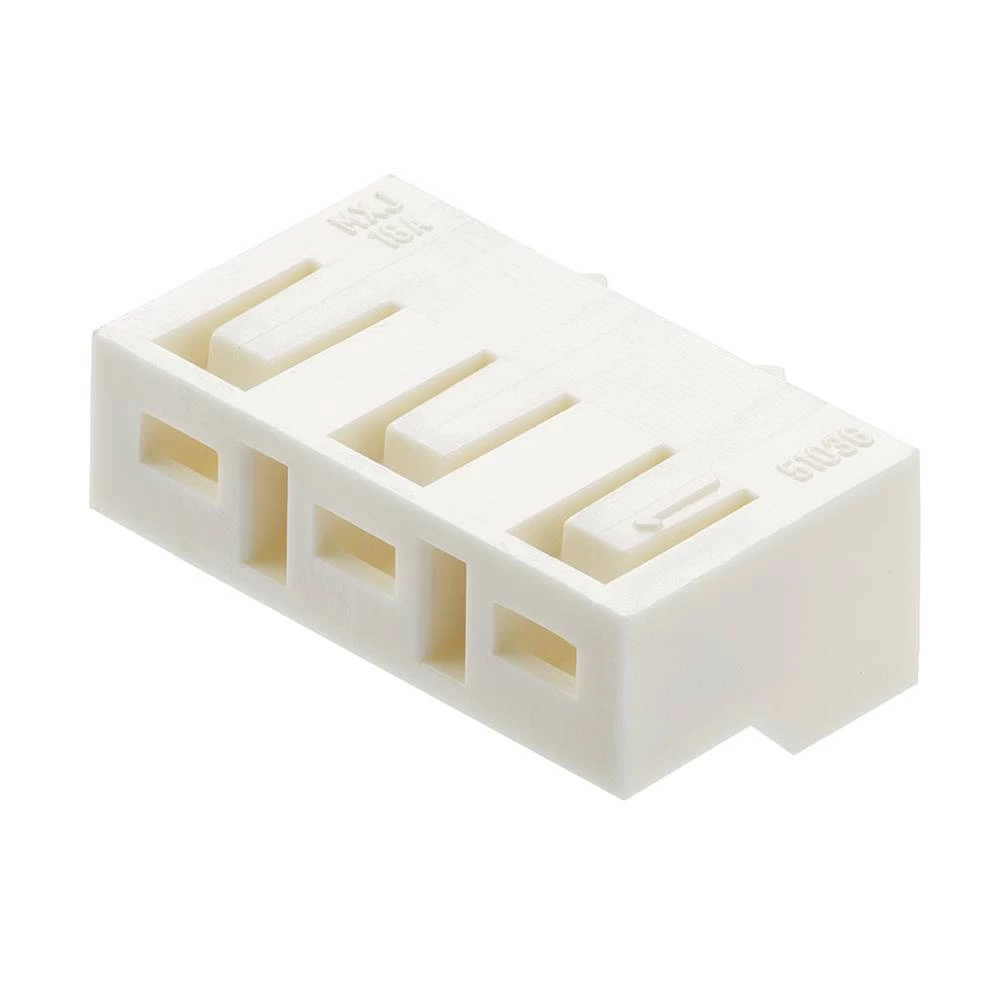 Molex kućište utičnice za tiskanu pločicu Ukupan broj polova 3 Raster: 4.00 mm 510360300 1 St. Bulk slika