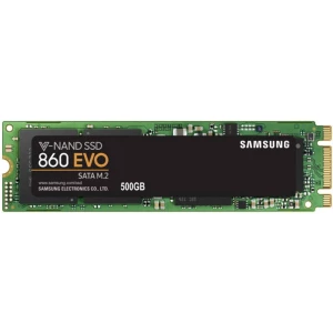 Unutarnji SATA M.2 SSD 2280 500 GB Samsung 860 EVO Maloprodaja MZ-N6E500BW M.2 slika