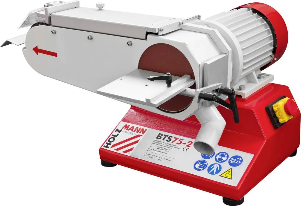 Remen i disk brusilica 1800 W 150 mm Holzmann Maschinen BTS75-2_400V BTS75-2_400V slika