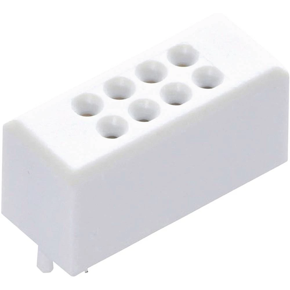 Testna pločica S lemnim priključkom Ukupan broj polova 8 (D x Š x V) 17.8 x 7.6 x 8.4 mm Conrad Components 0165-4014-7-36010 1 S slika