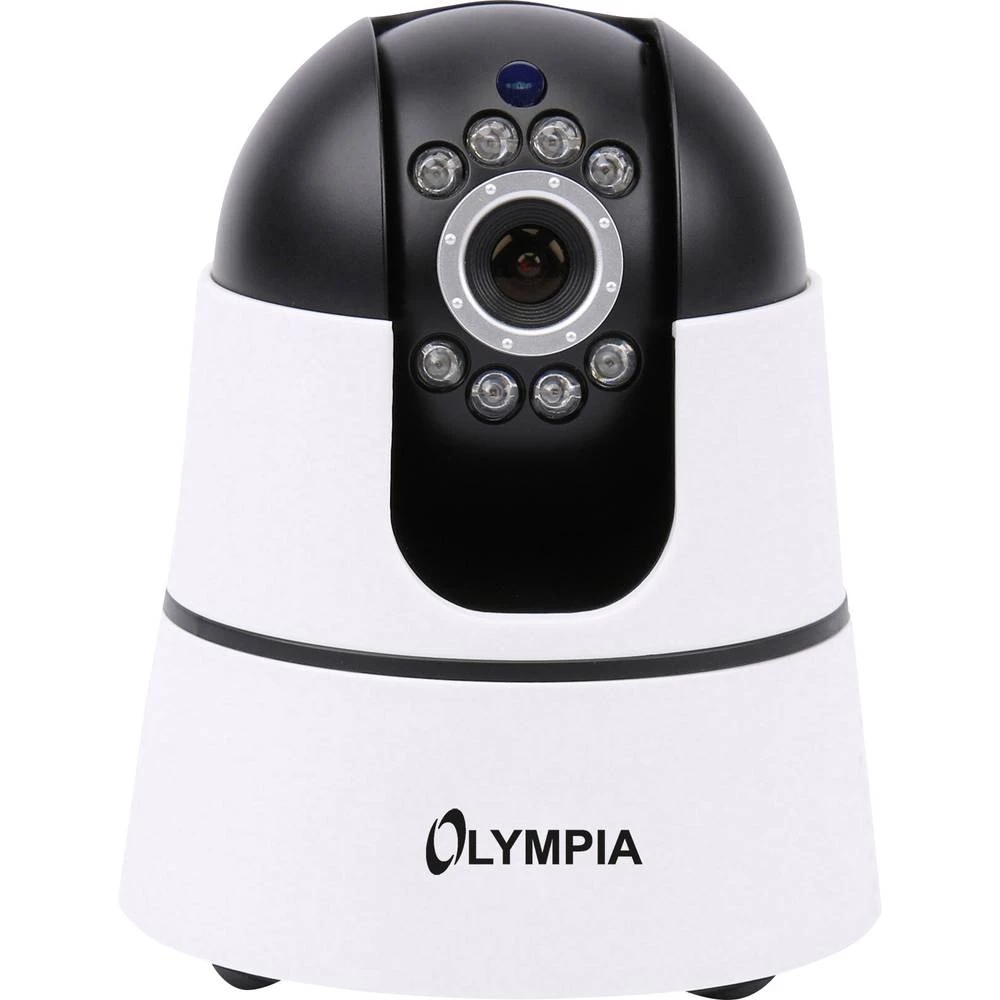Olympia Nadzorna kamera LAN, WLAN IP-Okretna/nagibna kamera 1280 x 720 piksel Olympia IC 600 6010,Unutrašnje područje 6010 N/A slika