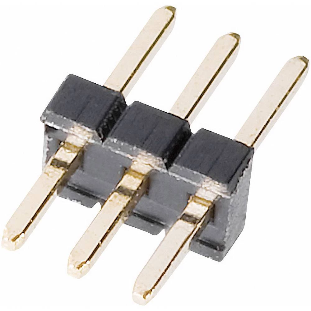 W & P Products standardna letva s muškim kontaktima Broj redova: 1 Broj polova po redu: 4 707-1-04-1-20-00 1 St. slika