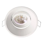 Deko Light Arktur 110019 stropni ugradni prsten LED, halogena žarulja GU5.3, MR 16  35 W signalno bijela (RAL 9003)