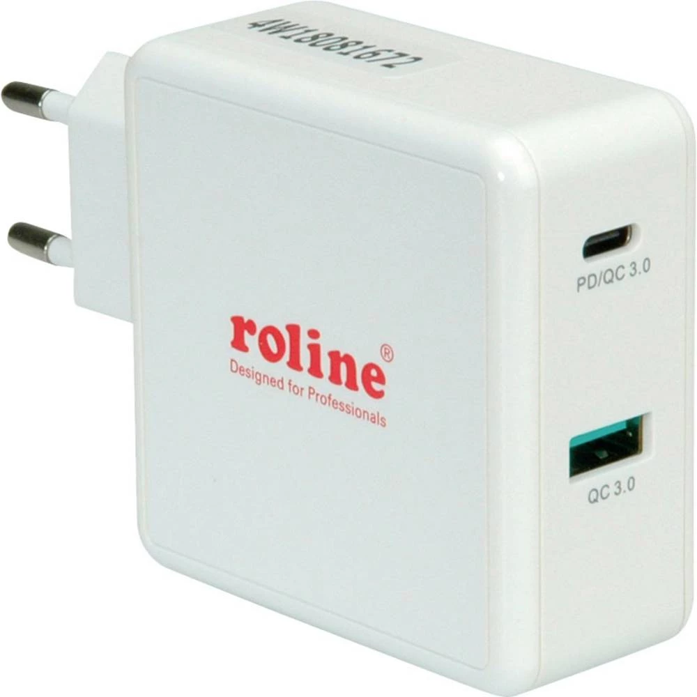 Roline  19.11.1032 USB punjač utičnica Izlazna struja maks. 3000 mA 2 x USB, ženski konektor USB-C™ slika
