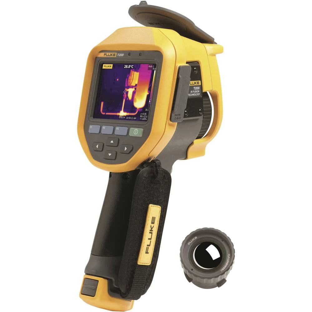 Fluke FLK-TI200 9HZ/W2 Termalna kamera -20 Do +650 °C 200 x 150 piksel 9 Hz slika