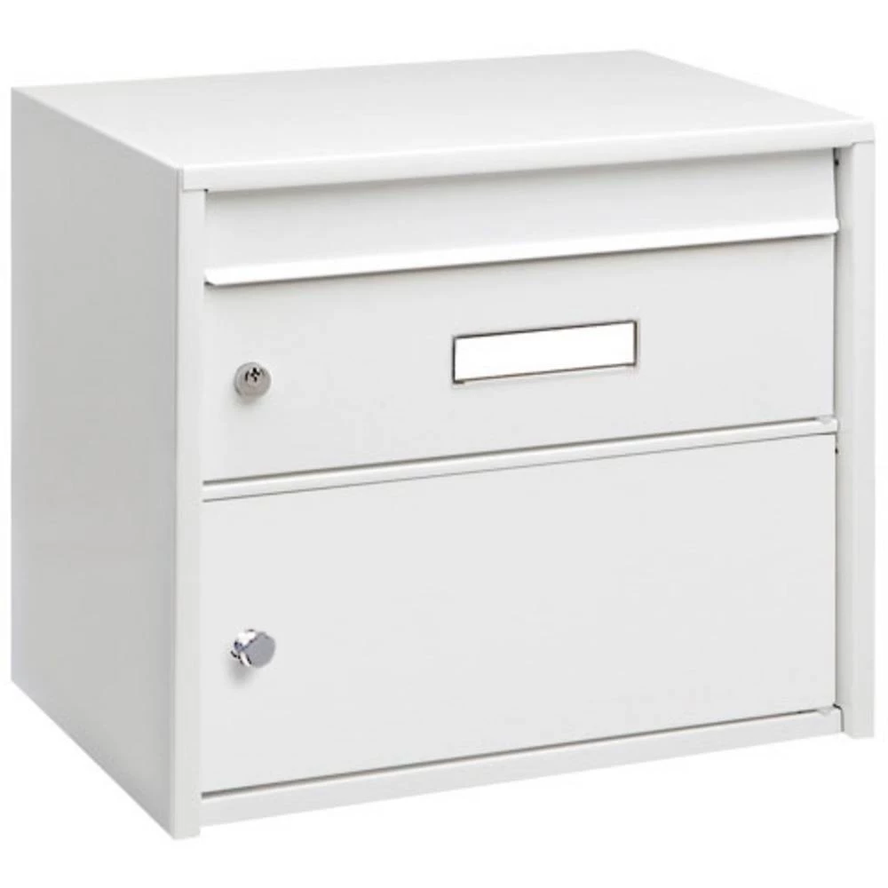 Burg Wächter EUROPA ch 731 W poštanski sandučić čelični lim bijela zaključavanje s ključem slika