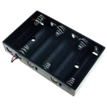 Baterije - držač 6x Mignon (AA) Kabel TRU COMPONENTS BH-364A