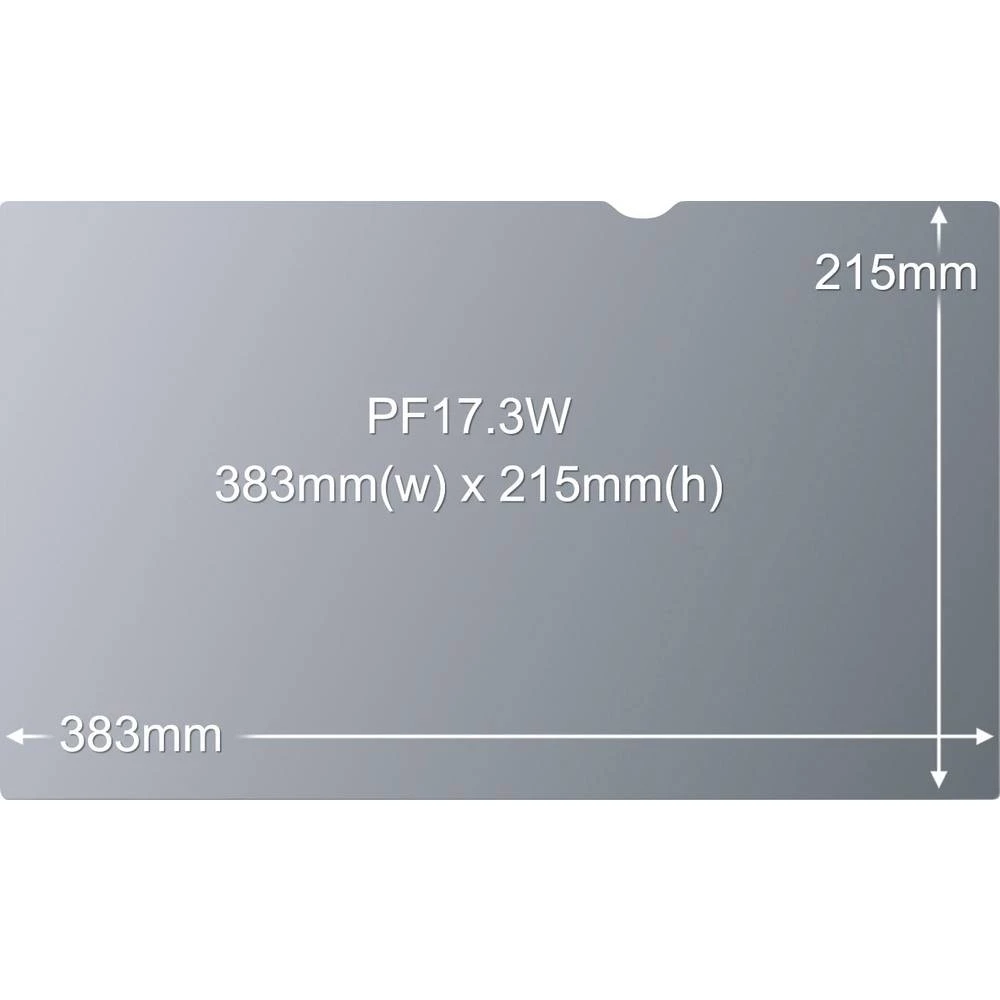 3M &trade;Folija za zaštitu zaslona 43.9 cm(17.3 ")Format slike: 16:9 98044054272 slika