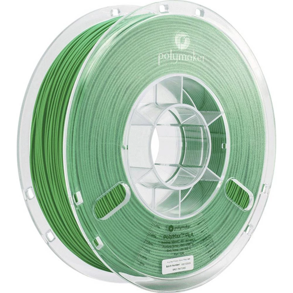 3D pisač filament Polymaker 70482 PLA 1.75 mm Zelena 750 g slika