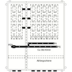 Striebel & John 2CPX032631R9999 KS877 razvodni ormar nadžbukna  Broj redova = 3