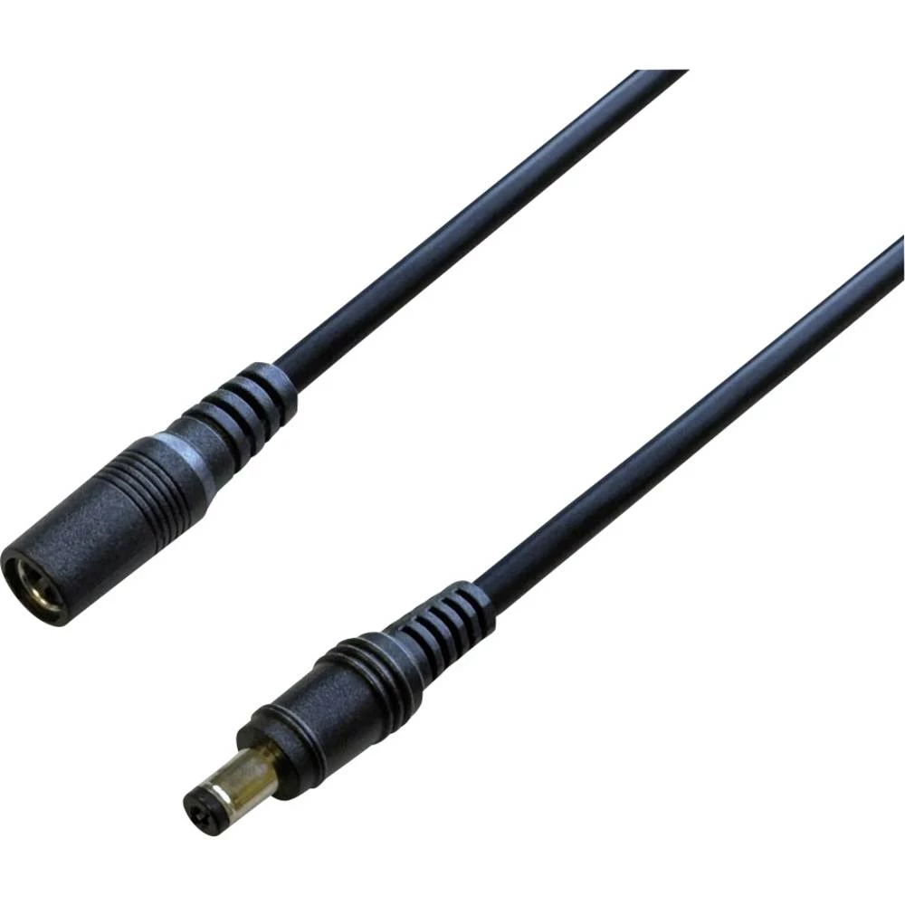 BKL Electronic 076106 spojnica DC bačvasti konektor - DC spojnica 2.5 m 1 kom. slika