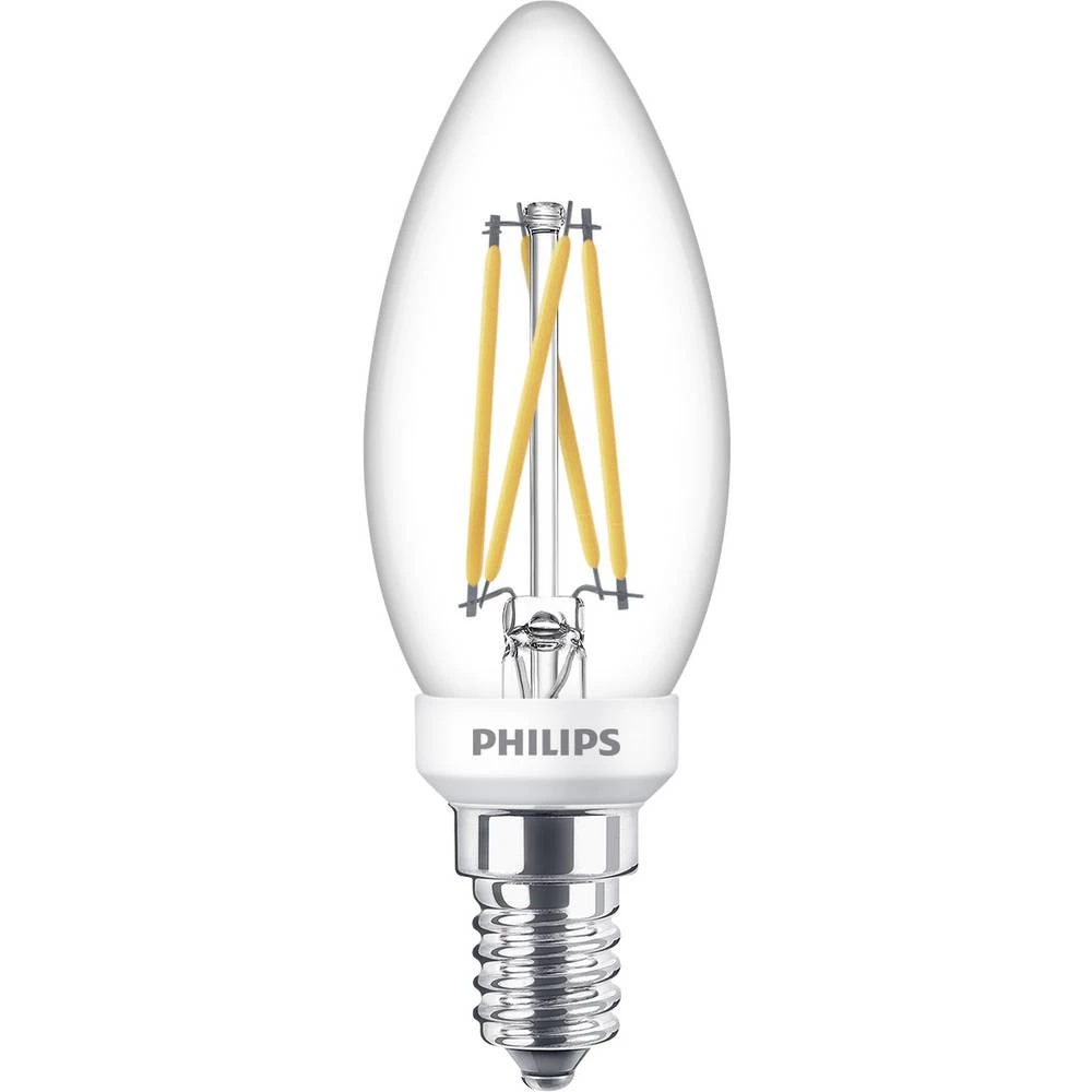 Philips Lighting 78019700 LED Energetska učink. A++ (A++ - E) E14 oblik svijeće 4.5 W = 40 W toplo bijela (Ø x D) 3.5 cm slika
