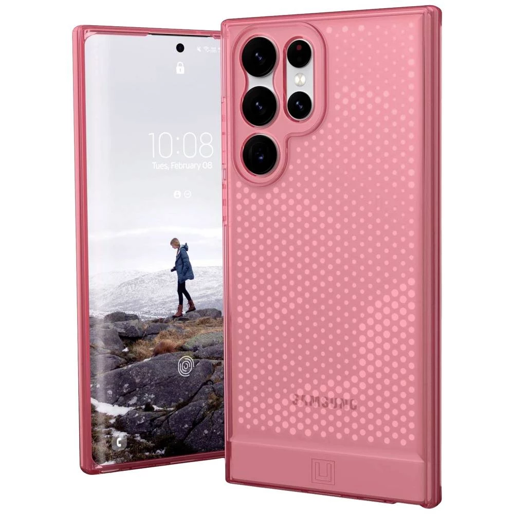 Urban Armor Gear Lucent stražnji poklopac za mobilni telefon Samsung Galaxy S22 Ultra crvena slika