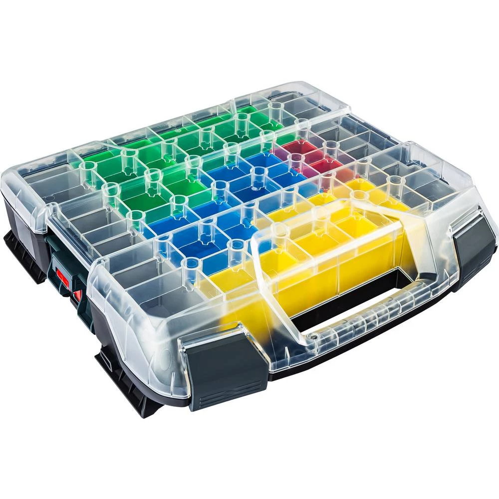 Sortimo W-BOXX 102 6100000371 kutija za alat prazna  crna, prozirna slika