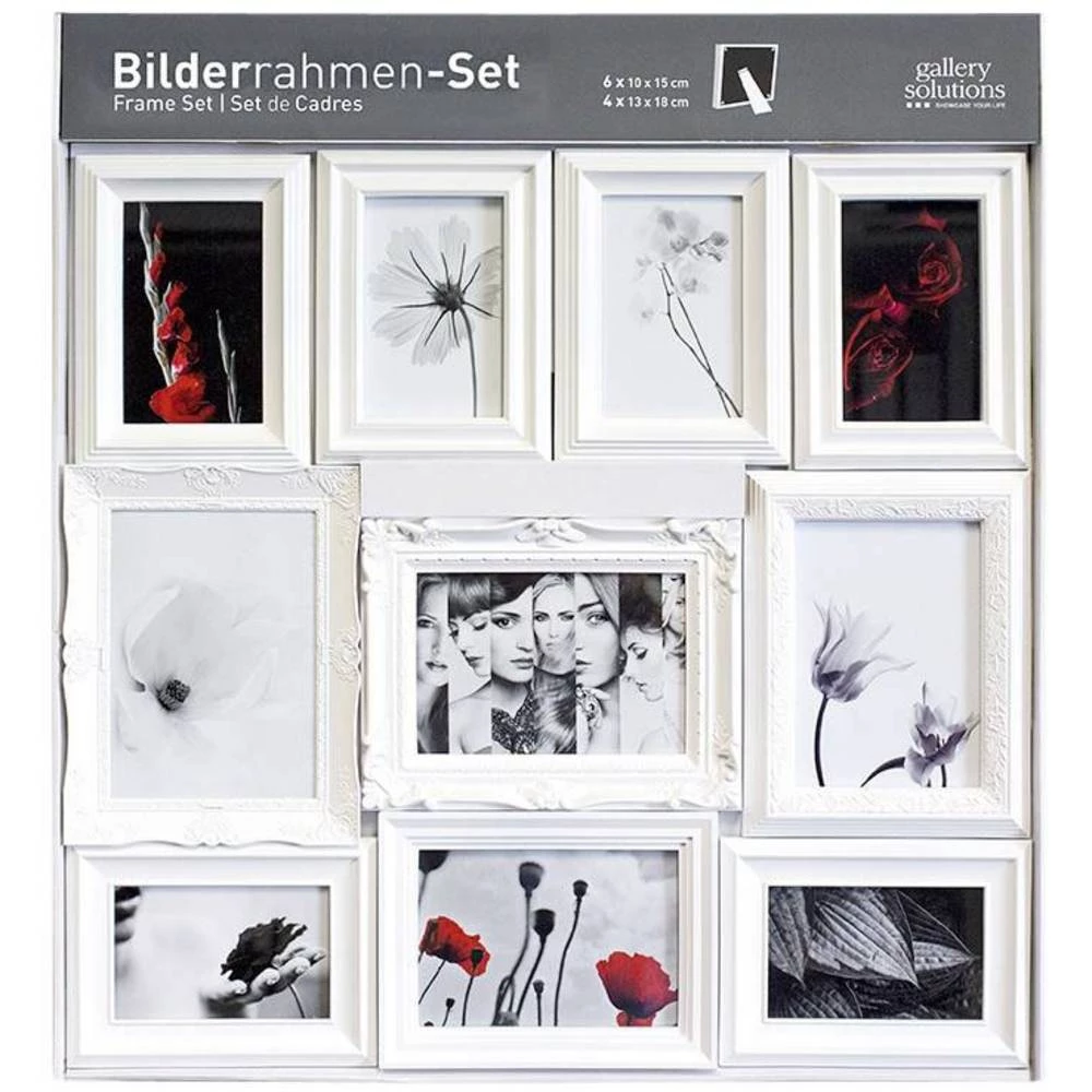 Nielsen Design 8999324 izmjenjivi okvir za slike Format papira: 13 x 18 cm bijela slika