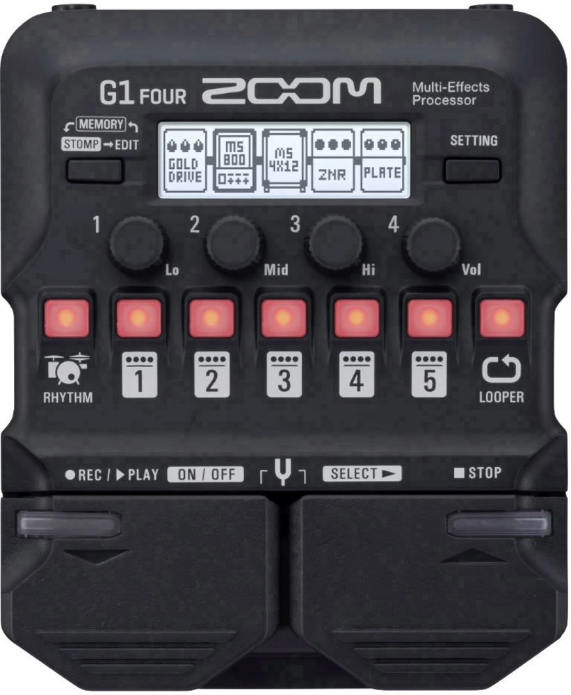Gitarski efekti Multi-učinci Zoom G1 FOUR slika