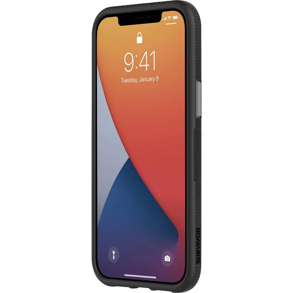 Griffin  Survivor Endurance Case  stražnji poklopac za mobilni telefon  Apple  iPhone 12 Pro Max  crna slika
