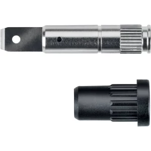 Schützinger DI EPB 6792 Ni / FST 4.8x0.8 / SW utičnica za utiskivanje crna 1 St. slika