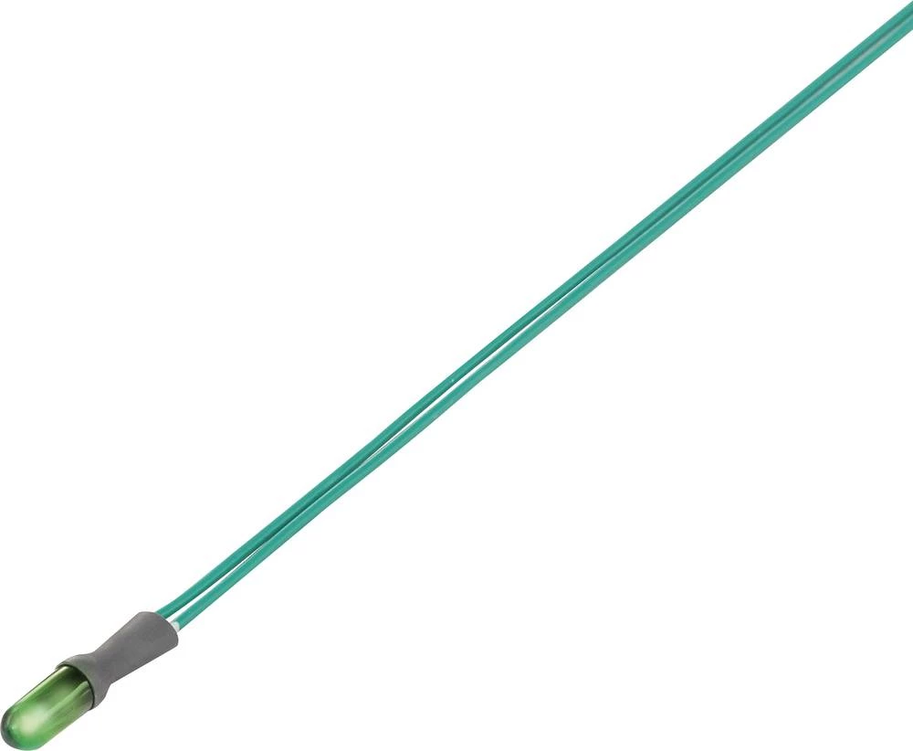 Miniaturna žarulja 12 V 0.72 W Zelena, Bistra 1243923 TRU COMPONENTS 1 ST slika