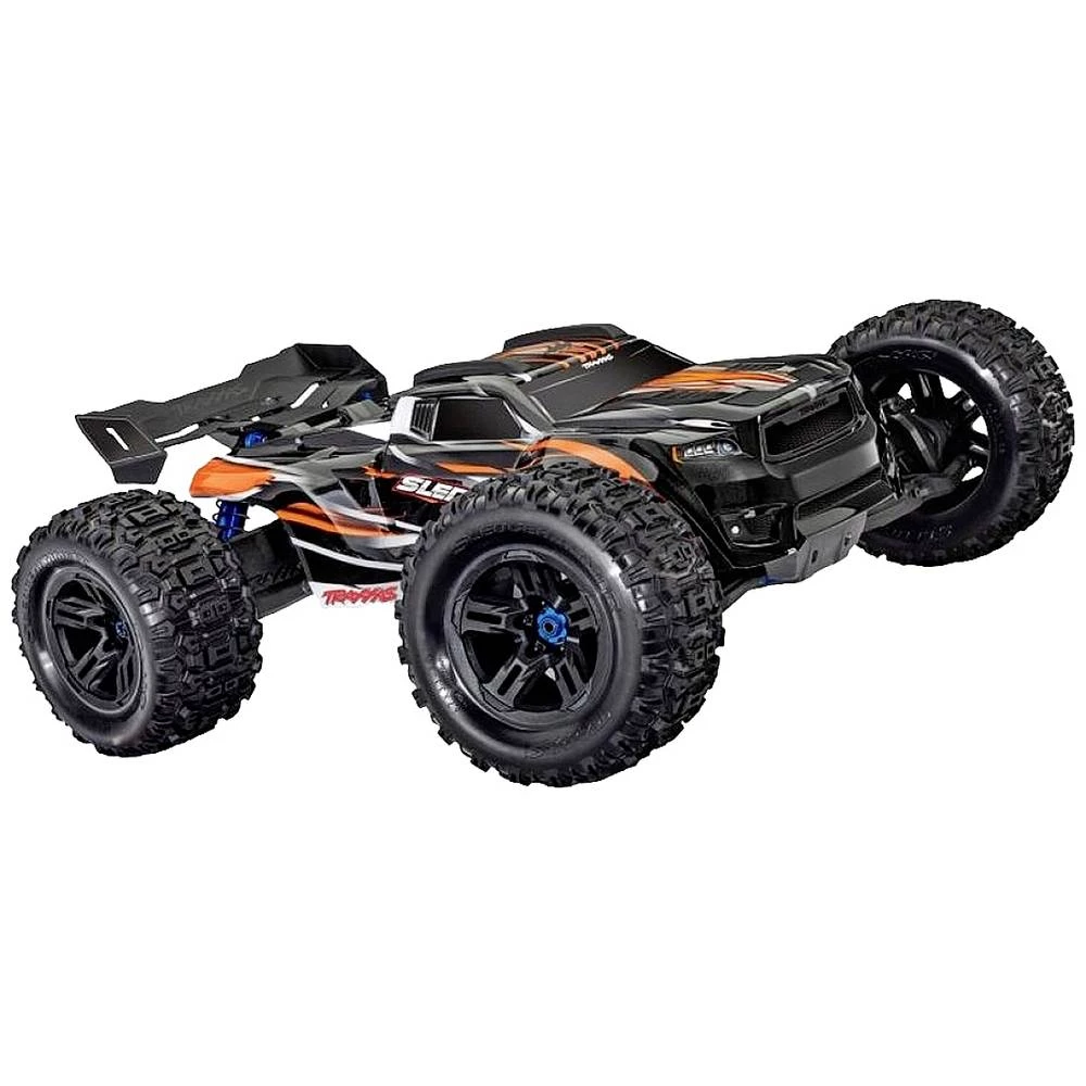 Traxxas Sledge 6S narančasta bez četkica 1:8 RC model automobila Truggy pogon na sva četiri kotača (4wd) RtR 2,4 GHz slika
