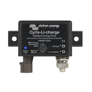 Victron Energy relej za punjenje Cyrix-Li-Charge 24/48V-120A CYR020120430 46 mm x 46 mm x 80 mm slika