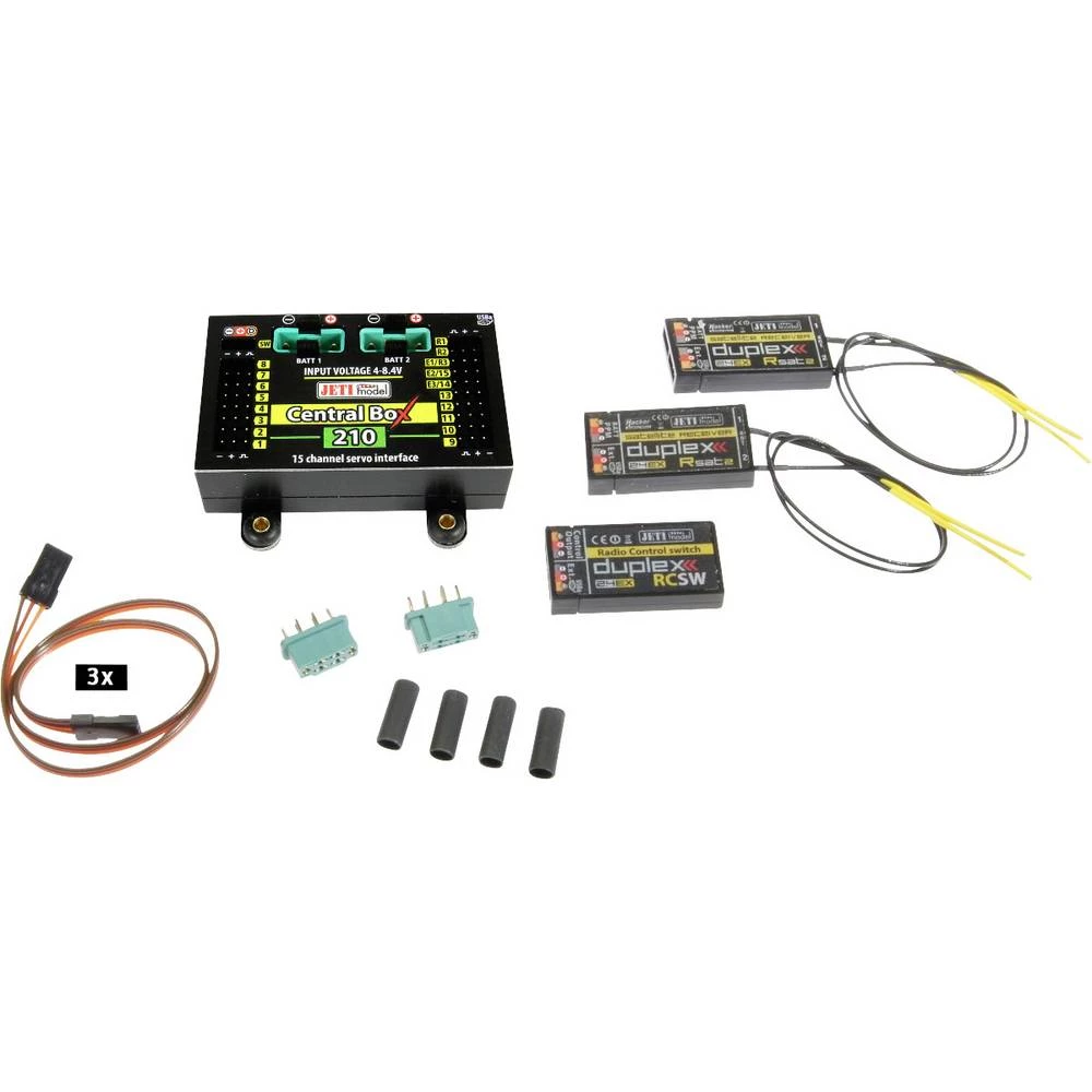Jeti Central Box 210 baterijska skretnica 4 - 8.4 V slika