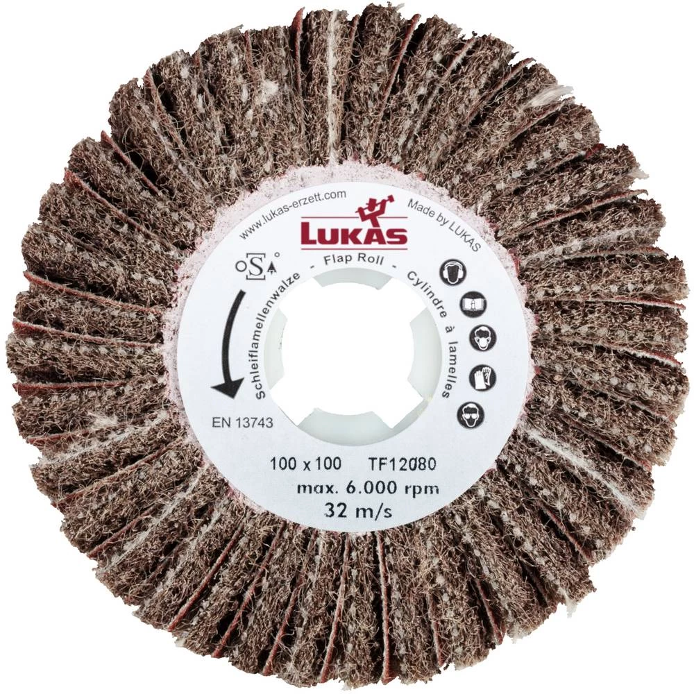 LUKAS-ERZETT A22881001000104 brusni valjak LWM 100100 B.19 A 104/80 promjer 100 mm 1 kom. slika