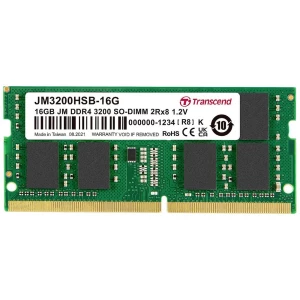 Transcend JM3200HSB-16G memorijski modul prijenosnog računala  16 GB 1 x 16 GB DDR4-RAM 3200 MHz CL22 slika
