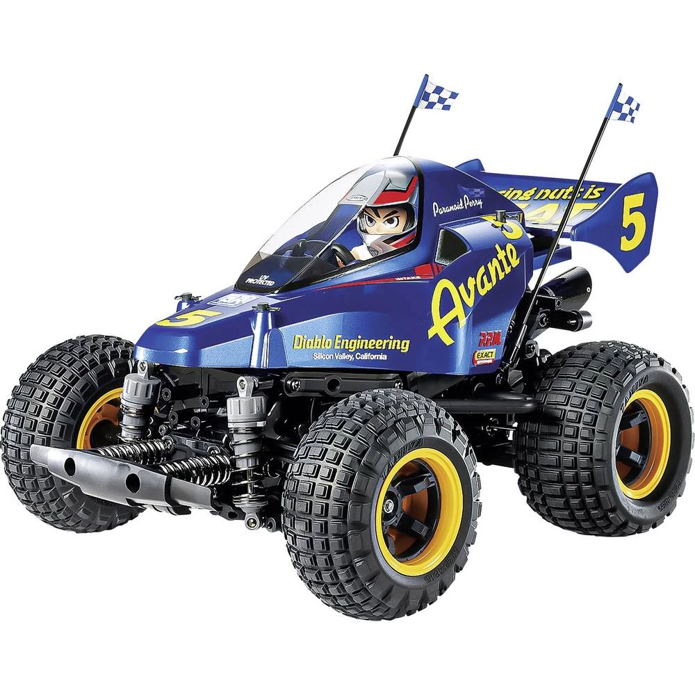 Tamiya Comical Avante s četkama 1:10 rc model automobila električni buggy pogon na sva četiri kotača (4wd) komplet za sastavljan slika