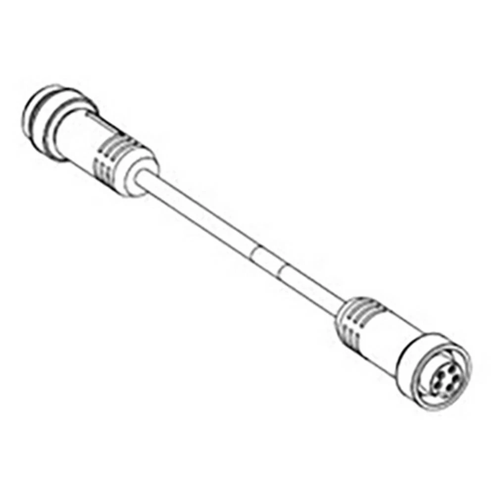 Molex 1300100494 Mini-Change A-Size Double-Ended Cordset, 3 Poles, Male (Straight) to Female (Straight), 16 AWG, TPE Cable slika