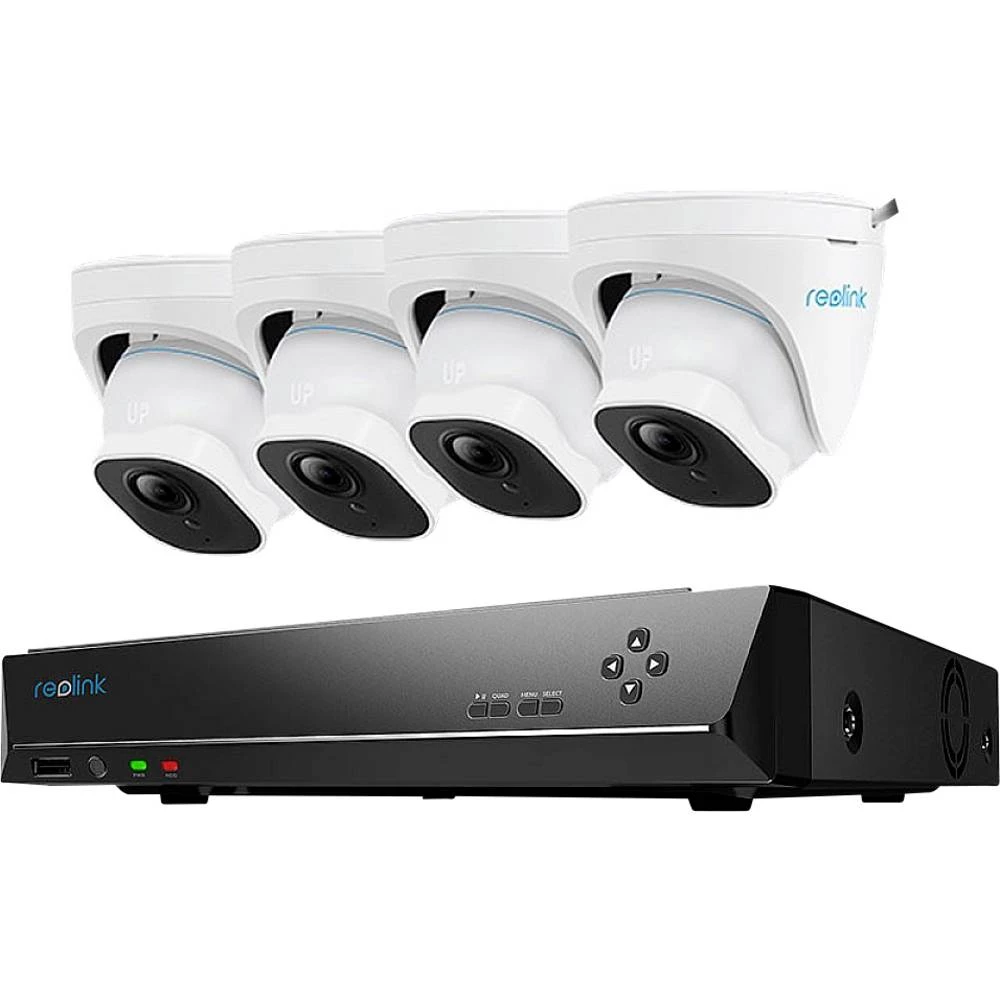 Reolink RLK8-820D4-A rl88da lan ip-set sigurnosne kamere 8-kanalni sa 4 kamere 3840 x 2160 piksel slika