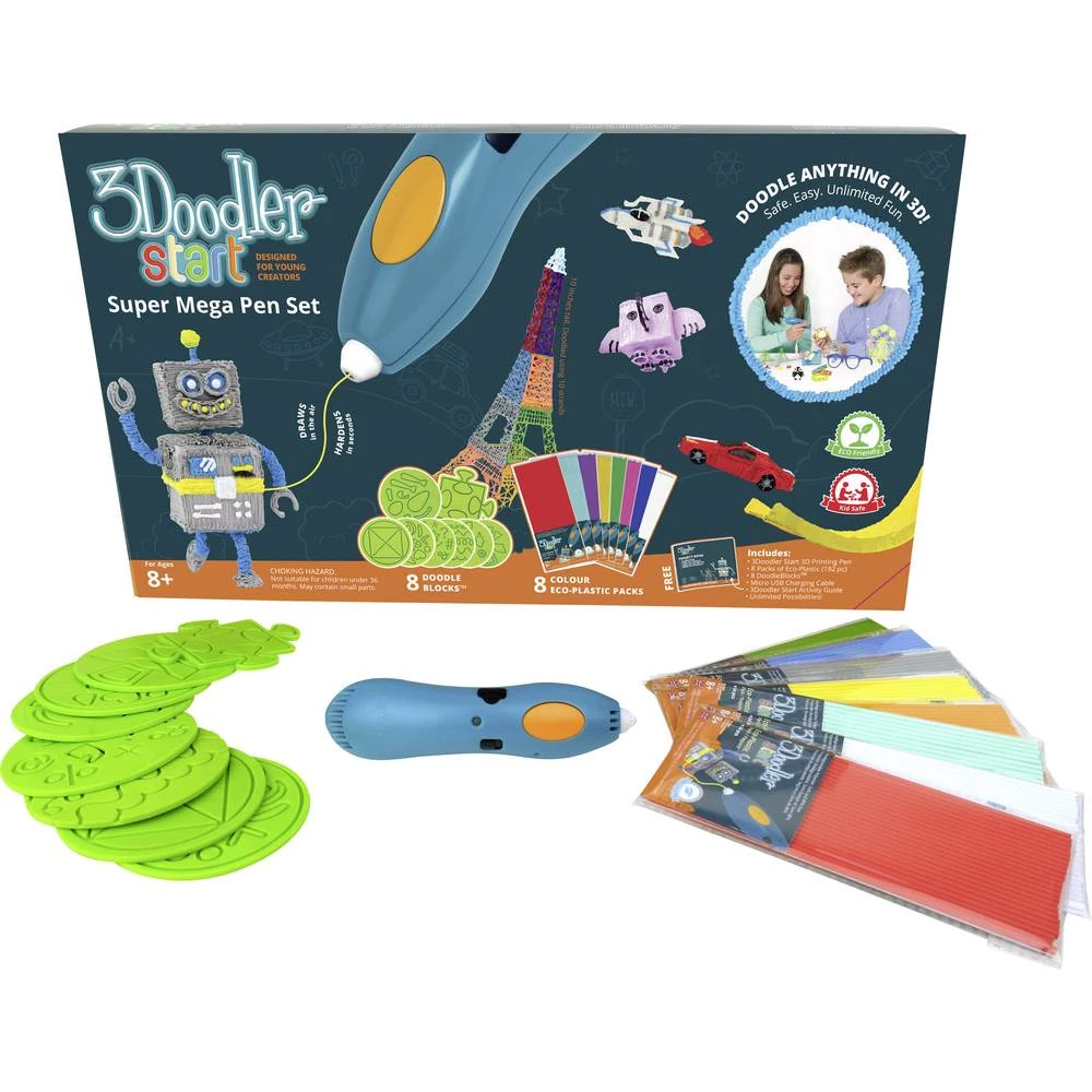 3Doodler START PACK Super Mega Set 3D pisač - olovka slika