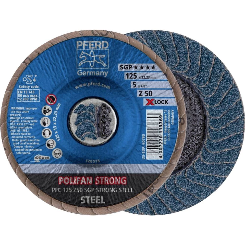 PFERD 67788128 PFERD preklopni disk promjer 125 mm    10 St. slika
