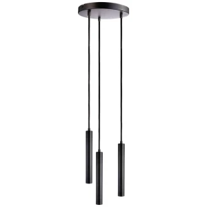 Deko Light Slim viseća svjetiljka  LED fiksno ugrađena 15 W LED Energetska učinkovitost 2021: E (A - G) intenzivna crna (RAL 9005) slika