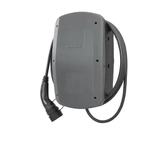 Punjač za e-mobilnost, zidna kutija, maks. kapacitet punjenja od 22 kW s 3-faznim (400 V) mrežnim priključkom, maks. struja od 32 A, trajno pričvršćen kabel od 5 m w Weidmüller CH-W-S-A22-P-E Wallbox slika