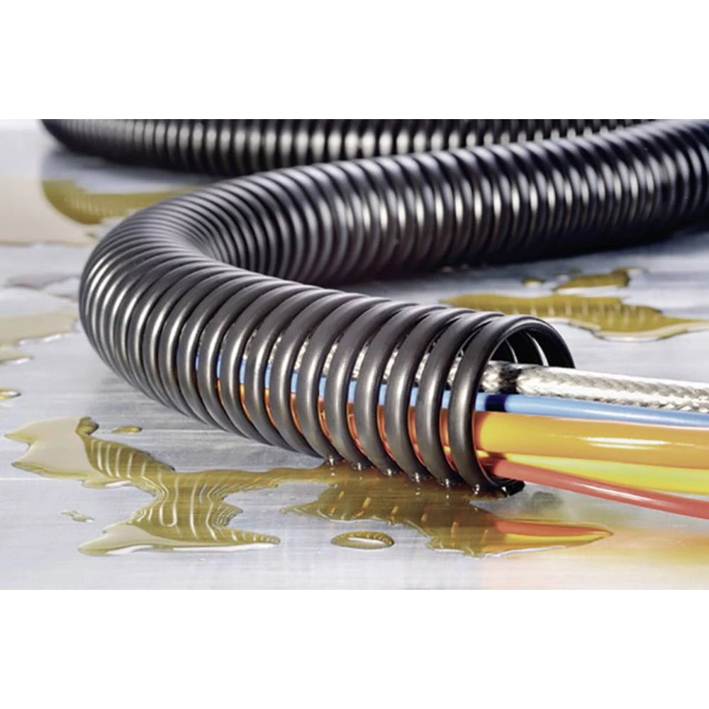 HellermannTyton 162-10100 SPS10-PP-BK spiralno crijevo crna 1 m slika